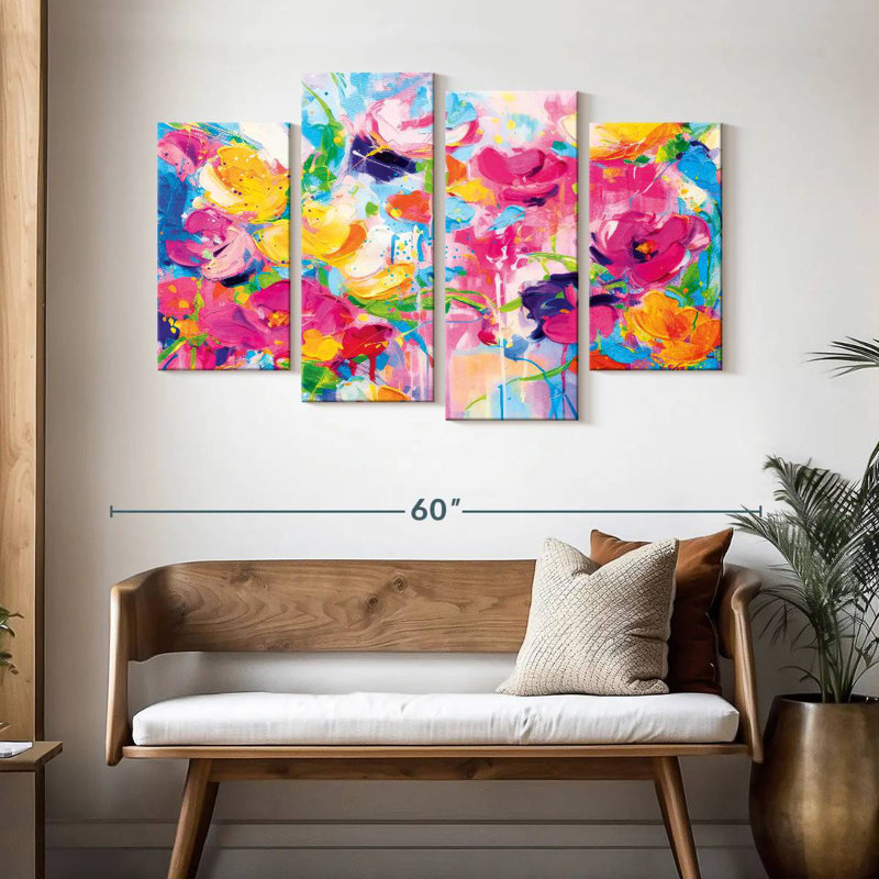 Avery Efflorescent Abstract, 32" H x 52" W