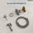 Multi-Purpose Brass Handheld Bidet Sprayer Kit with Hot and Cold Water Control-116649944