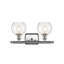 Éclairage pour meuble-lavabo en laiton antique à 2 lumières Almatine-481193022-481193009