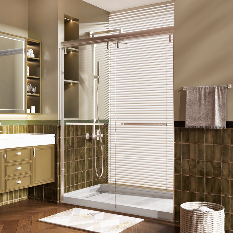 Base de meuble-lavabo à surface solide l 60 po x P 34 po avec drain intégré et surface texturée blanche Tl-bva3460l-w