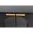 4-Door Glass Cabinet With Lacquered Finish For Office Storage