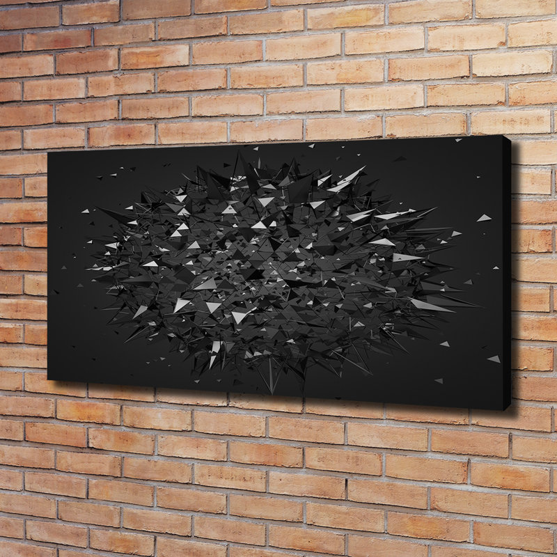 3D Abstraction - No Frame Print on Canvas
