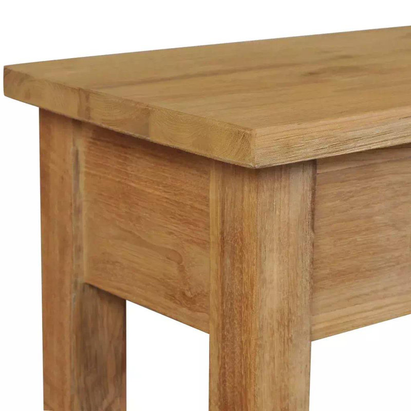Solid Wood Storage Bench