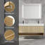 Meuble-lavabo avec comptoir Fredly
