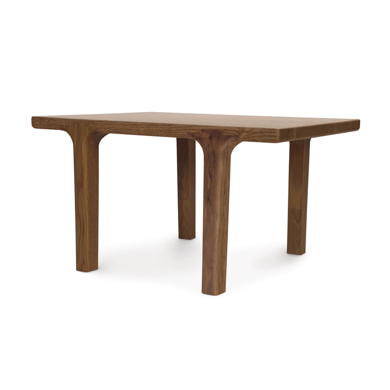 Sierra Solid Wood Coffee Table, Natural Walnut