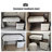 Makeup Vanity with Light mirror,5 drawers