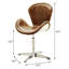 Chaise d'appoint simple, siège baquet