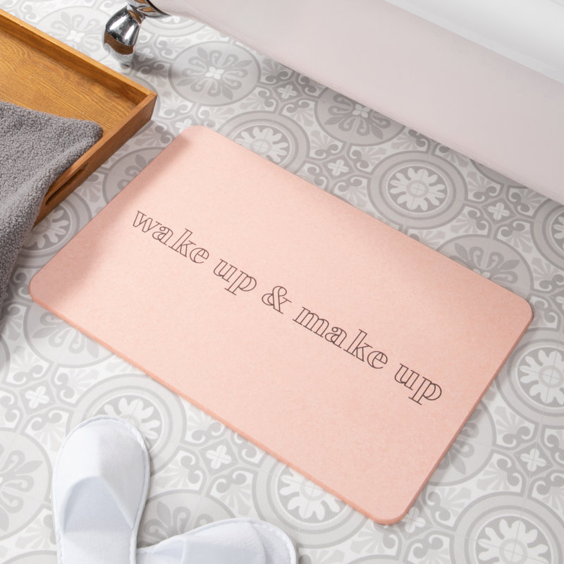 Non-Slip Bath Mat, Pink