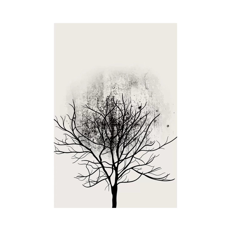 Tree Study No3 by Kubistika - Wrapped Canvas Print, 66.04 cm H x 45.72 cm W x 1.91 cm D