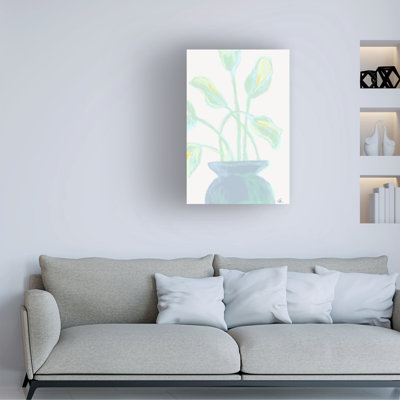 Art sur toile à la menthe «bolologuf studio»