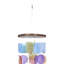 Carillon d'extérieur multicolore Capiz-1447310787