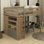 Lit mezzanine double avec bureau, tablettes et tiroirs-1751000913