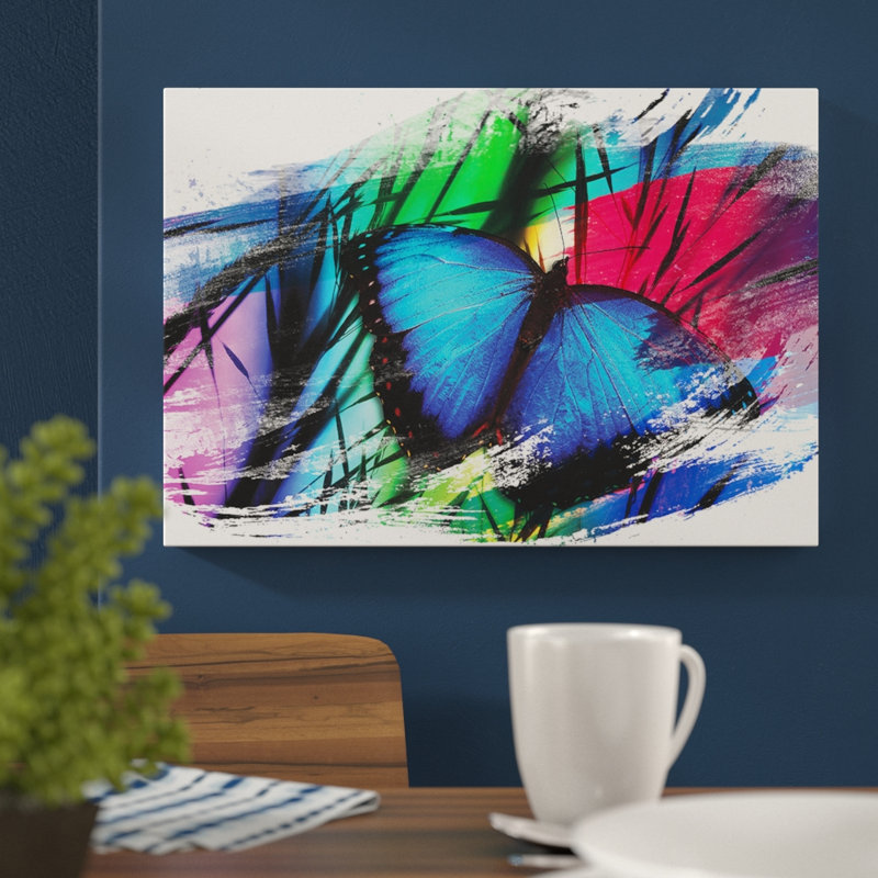 Butterfly - Wrapped Canvas, 70cm H x 100cm W