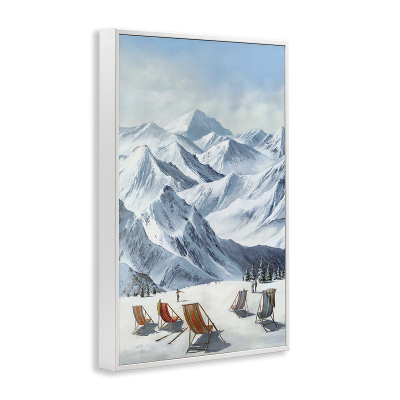 «Lounging At The Lift», estampe numérique, design par Max Maxx, H 18 po x l 12 po