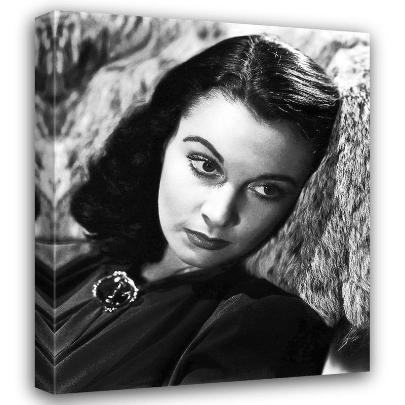 «Latitude Run® Hollywood Photo Gallery Gallery», art sur toile tendue: Vivian Leigh, H 43 po x l 36 po