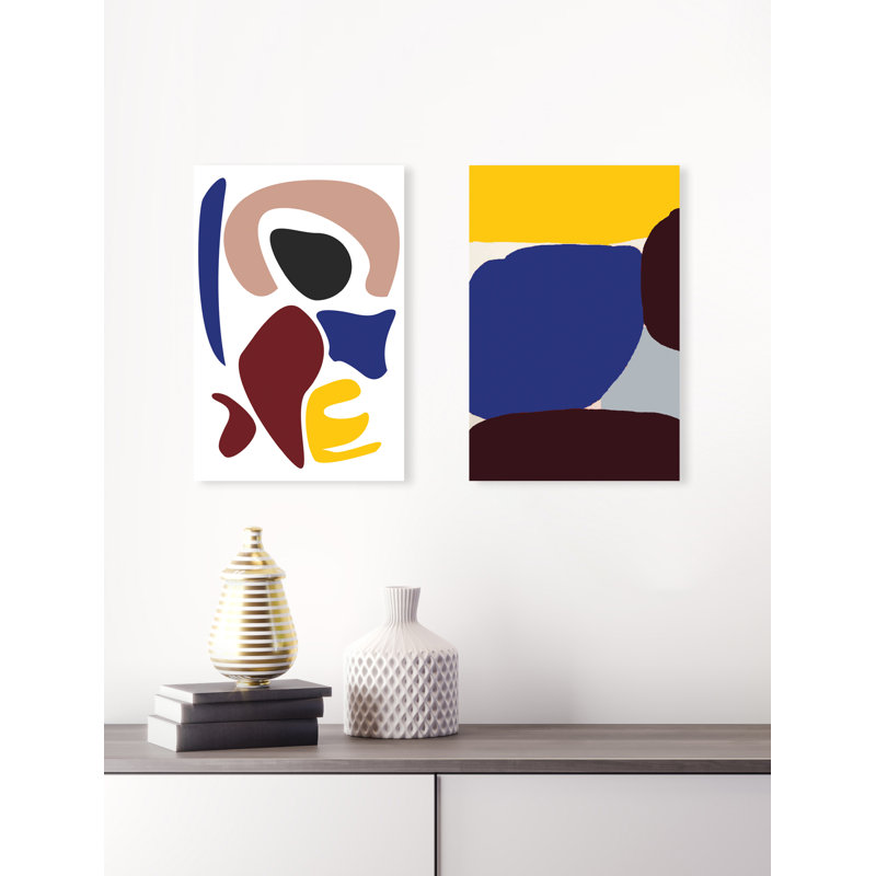 'compartments' Framed Graphic Art