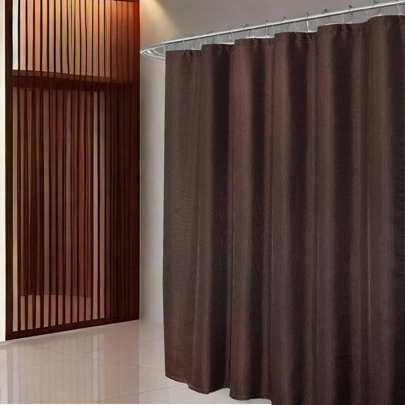 Rideau de douche Bunkerville, Brun
