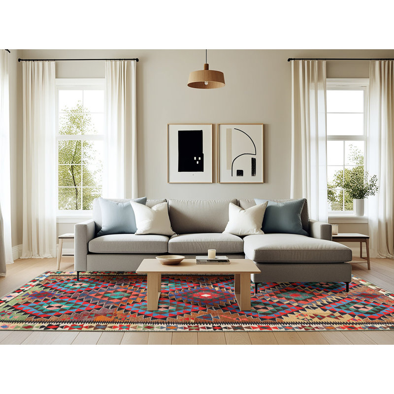 Wyoming Southwestern Indoor Rug, Rectangle 6' x 9'