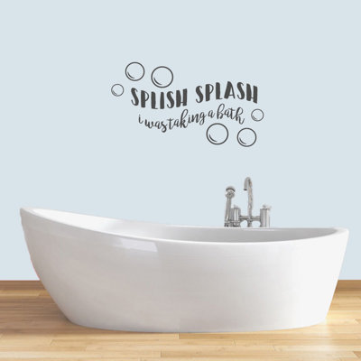 Décalcomanie murale splish splash