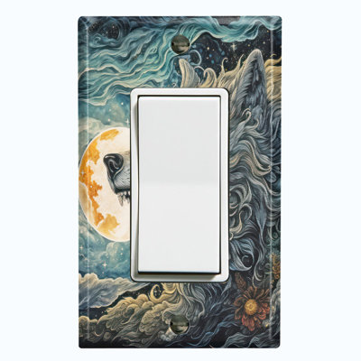 1 - Gang Rocker Standard Wall Plate