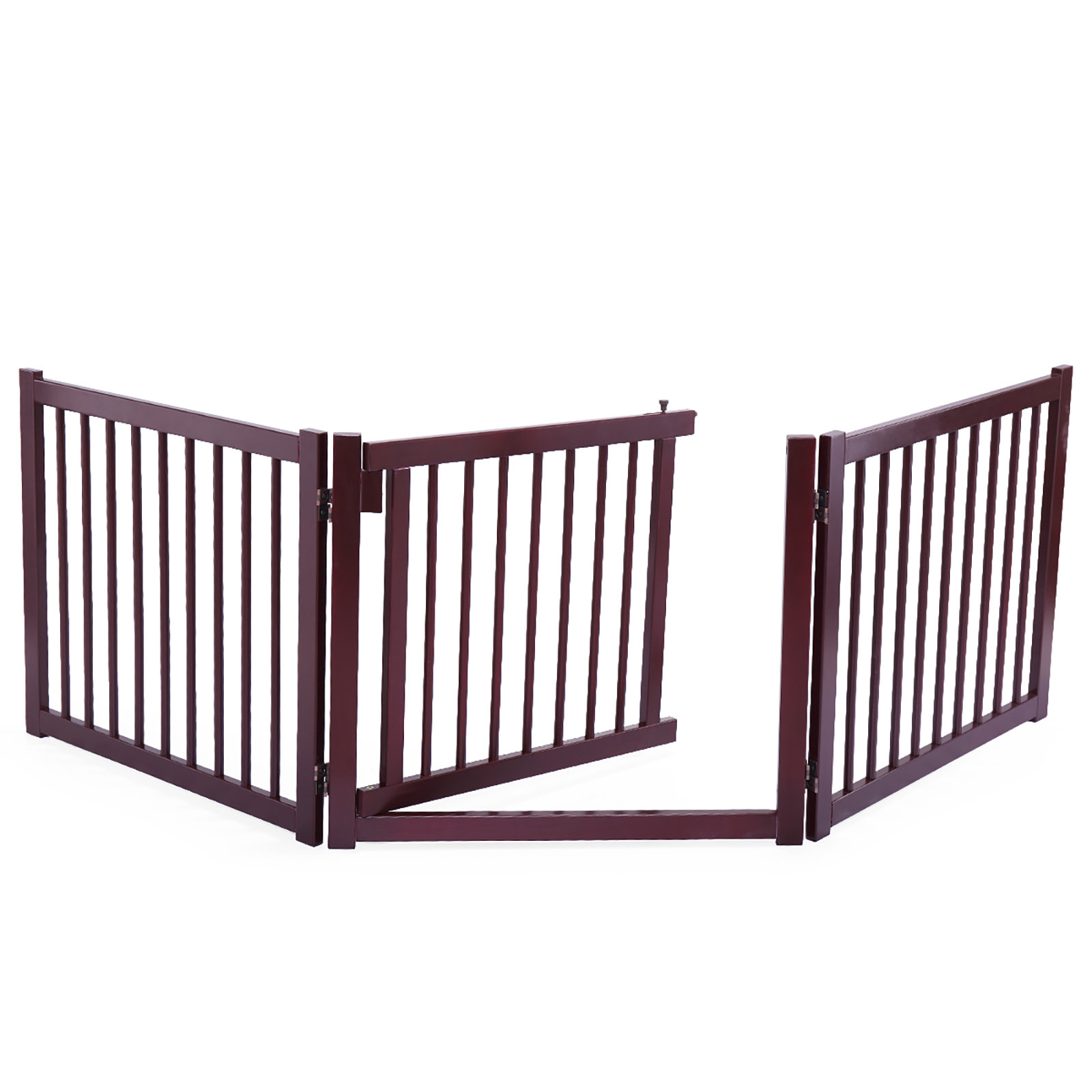 Tucker Murphy Pet™ Adarra Wood Free Standing Pet Gate | Wayfair