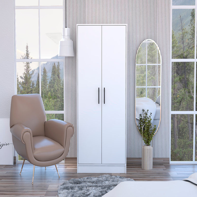 Armoire rectangulaire, Blanc