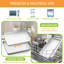 4 Pieces Baking Sheet Pan Tray, Stainless Steel Small Cookie Sheets For Baking,Warp Resistant & Heavy Duty & Rust Free Baking Pans Set