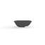 Lavabo de salle de bain encastrable en pierre 23,6 po x 16,4 po Badeloft UB-01-MGRY gris mat-71991238
