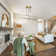 Neva 3-Light Transitional Globe Chandelier for Entryways with 7 in. Clear Iridescent Glass Shades