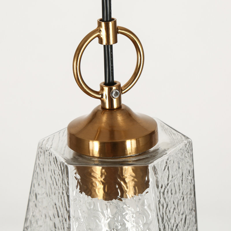 Luminaire suspendu pour îlot de cuisine 1 lumière Coleridge