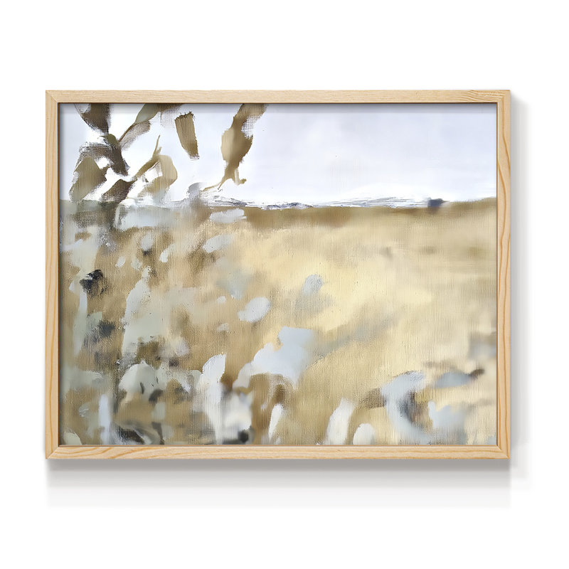 «Landscape Series» - Édition encadrée - Restickable, Naturel, H 11 po x l 14 po