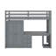 Lit mezzanine avec garde-robe, bureau et tiroirs de rangement-718657197-718657198