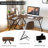 L-Shaped Iron Computer Desk-980119714