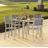 Travira Square Outdoor Dining Table Umbrella Hole , 40 " W 40 " D-1898098857-1940053155
