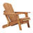 Folding Chair, Pre - Assembled Seat Board, Crafted From Hemlock Wood, For Poolside And Lawn Outdoor Quick Setup, Great Backyard Porch