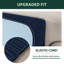Stretch Textured Grid Box Cushion Armchair Slipcover-685836898