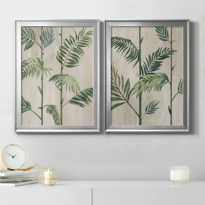 Modern Fronds I - 2 pièces