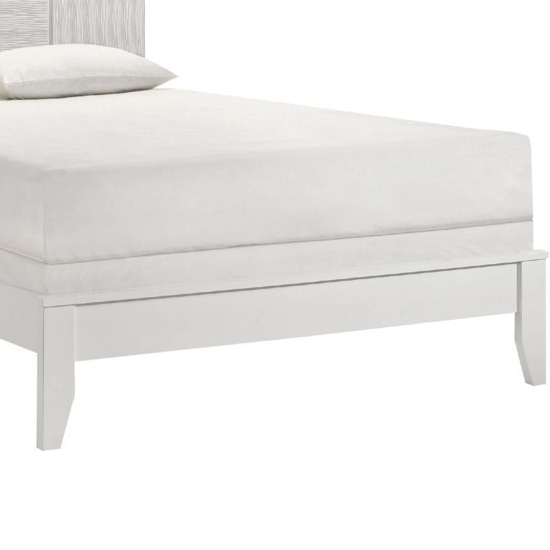 Tête de lit Deny Bed, Double, Blanc