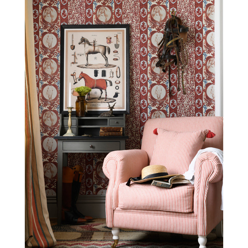 The Derby Wallpaper Roll, Blue