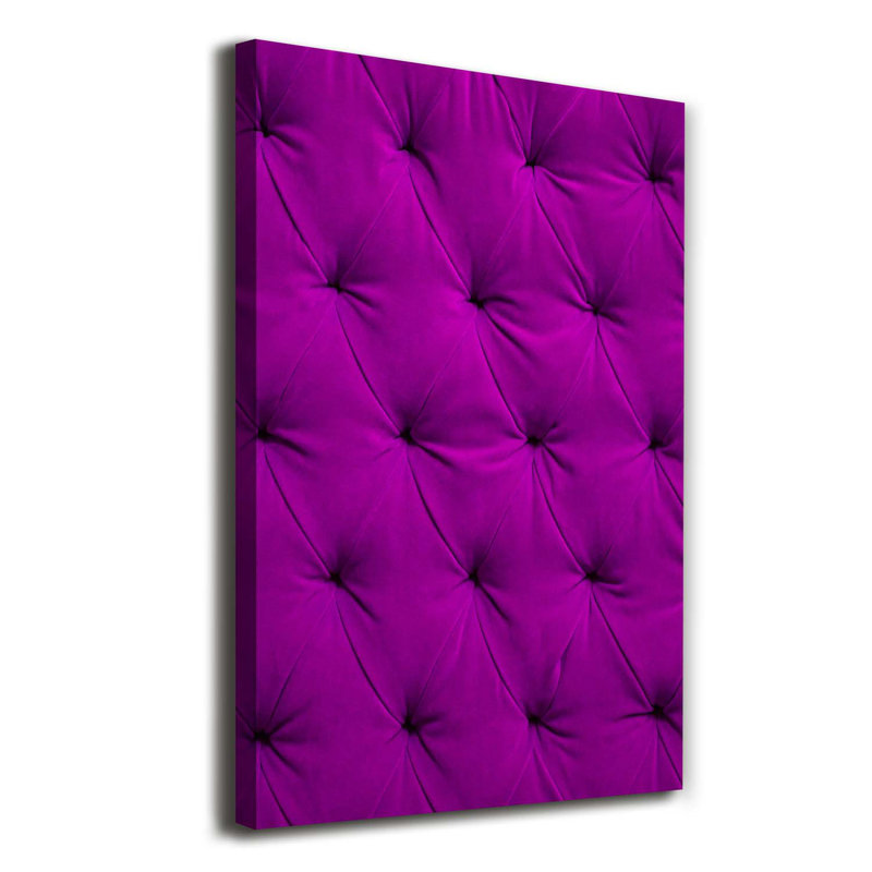 Velvet Wall - Wrapped Canvas Print