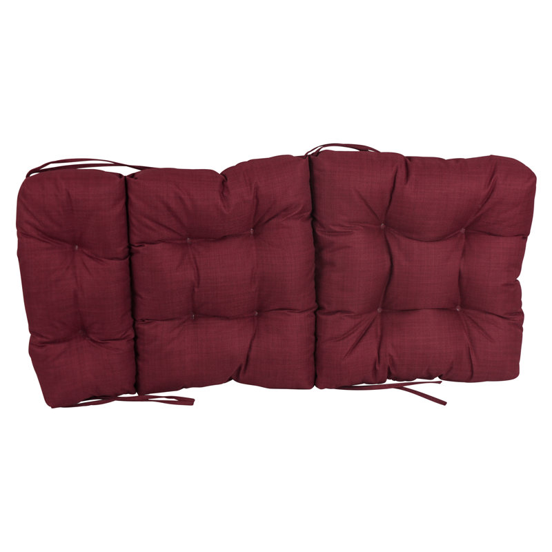 Outdoor Seat / Back Cushion, 20" W x 42" D, Merlot