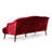 Flared Arm Sofa,Comfy 3-seat Sofa with Wooden Legs, for Living Room and Study-1281032620