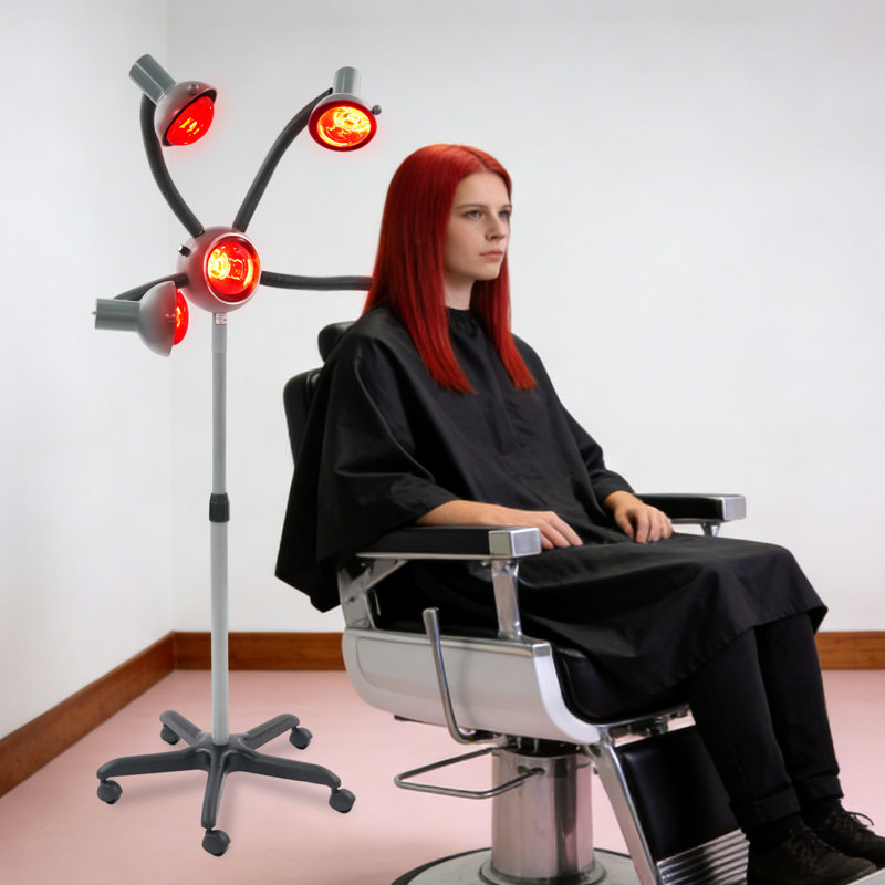 Chauffe-cheveux, sèche-cheveux portatif à 5 têtes, sèche-cheveux sur pied