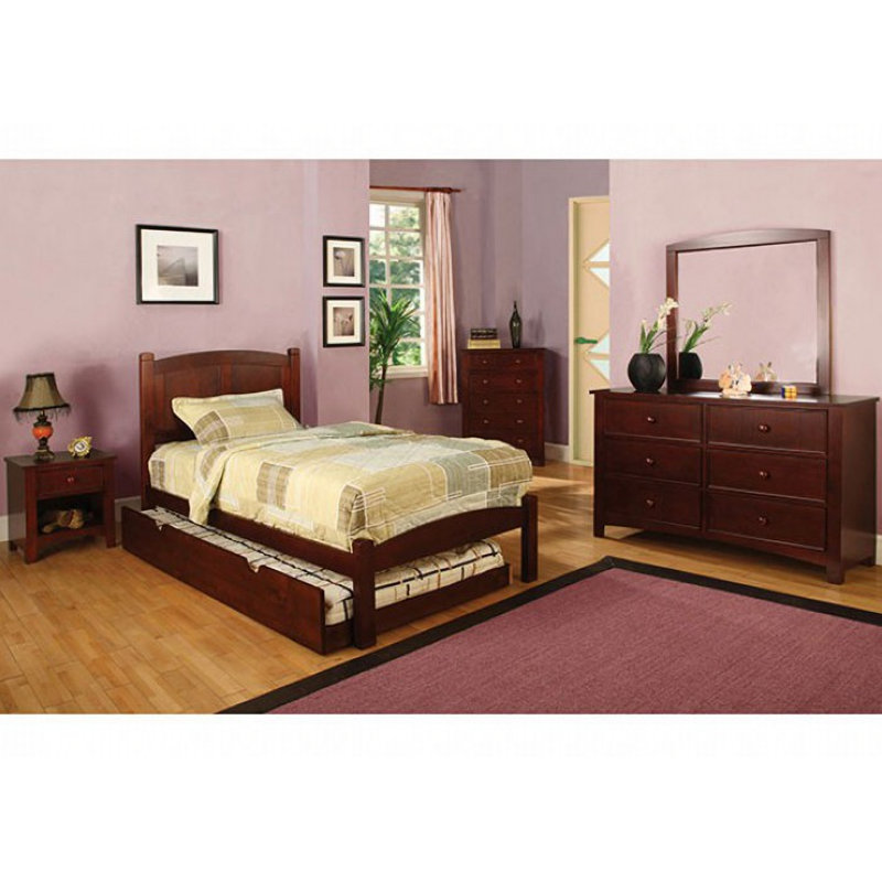 Bureau d'ordinateur Glenby, Merisier