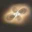 66cm Butterfly Shaped Dimmable Modern LED Flush Mount-1163063775