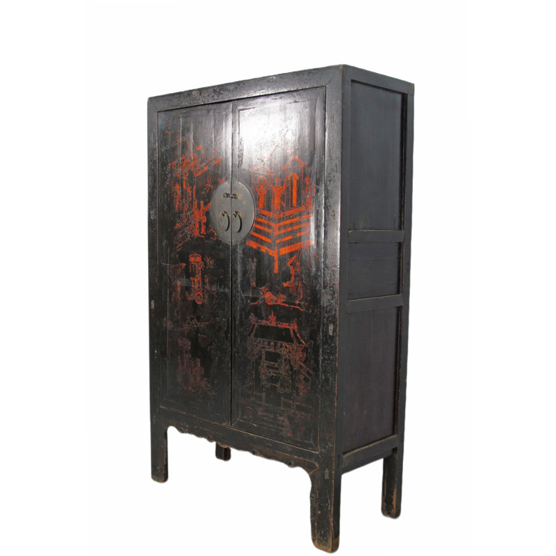2 - Door Solid Wood Armoire