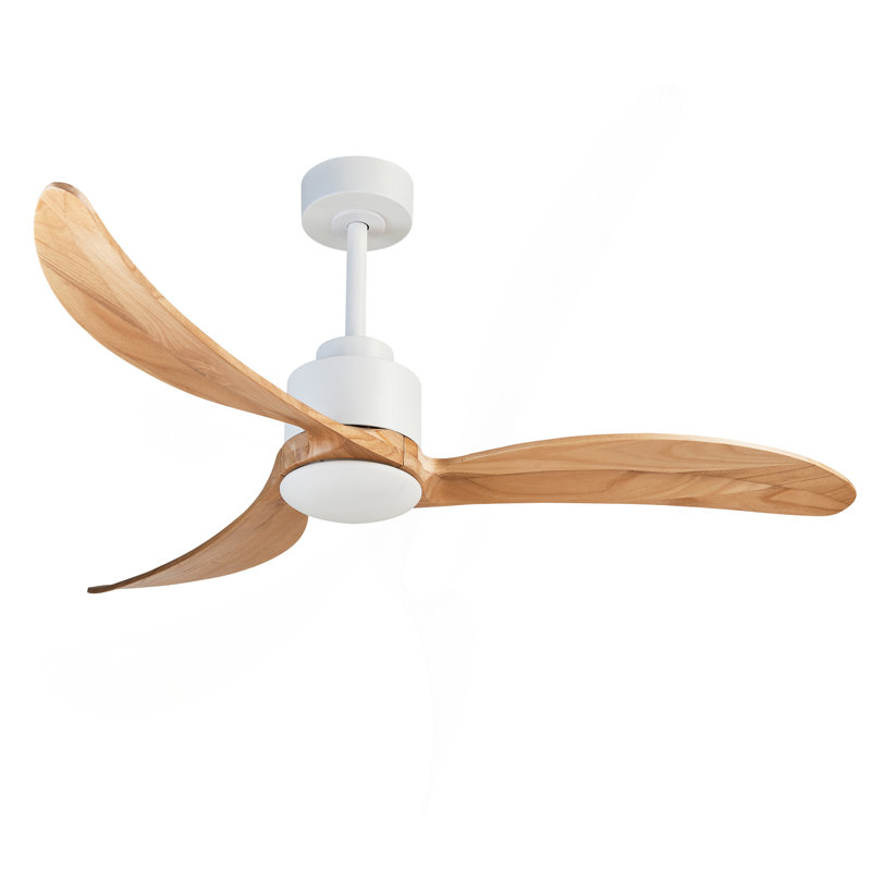 52"  Ceiling Fan With Dimmable LED Light Remote Control