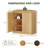 31’’ Sideboard Storage Cabinet With Doors And Shelves-1014621962