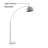 Dedre 68.5'' Arched Floor Lamp-149425895-149424360