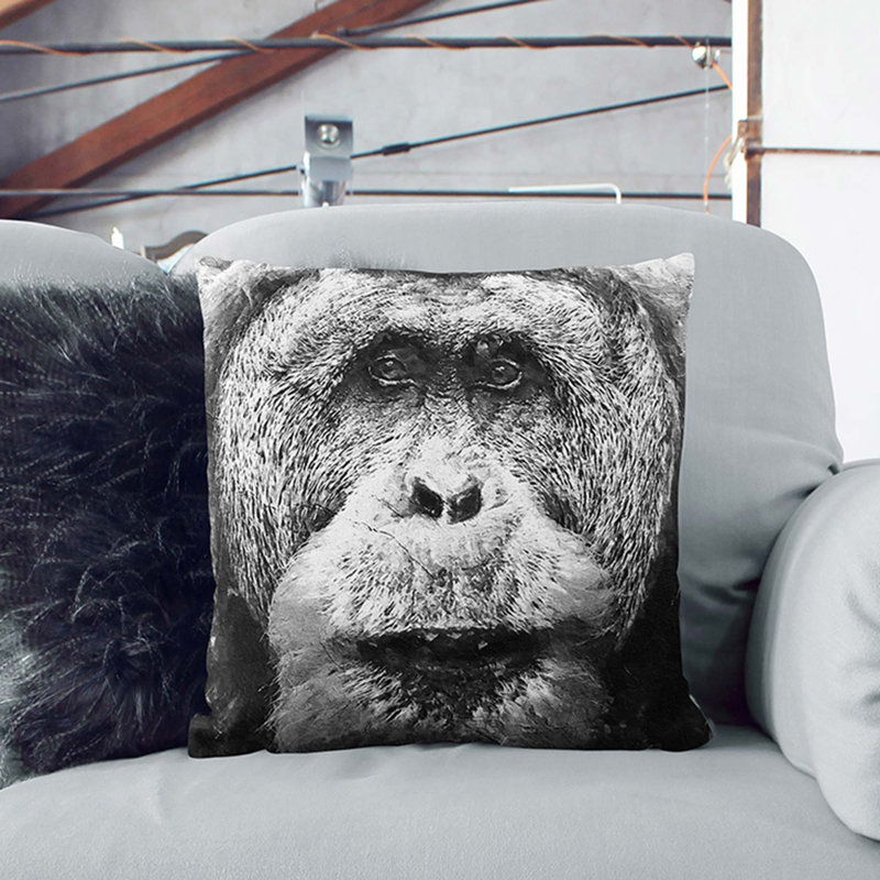 Square Cushion, 55cm H x 55cm W x 20cm D